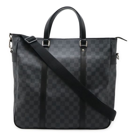 Louis Vuitton Damier Graphite Tadao Tote Bag Business Bag Briefcase 2WAY - Picture 1 of 9
